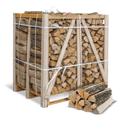 Brennholz Eiche 1 RM 500 kg Heizwert: ≥ 4,2 kWh/kg Asche: ≤ 0,5% - Brennholz