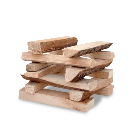 Anzündholz Blue 18 cm 96 x 2 kg Netzinhalt 5 dm³ - Brennholz