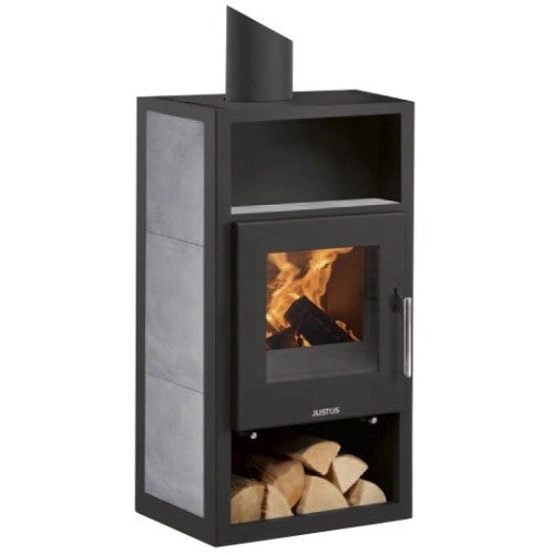 Kaminofen Justus Texas 6 kW - Brennholz