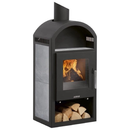 Kaminofen Justus Vegas 6 kW - Brennholz