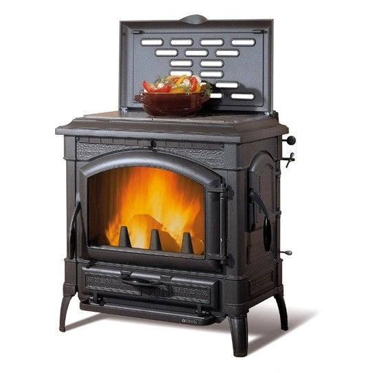 Kaminofen La Nordica Isotta con cerchi Evo 11,9 kW - Brennholz