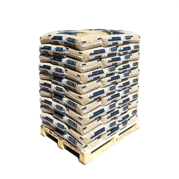 MERCER Holzpellets 6mm ENplusA1 66 x 15kg Sack - Brennholz