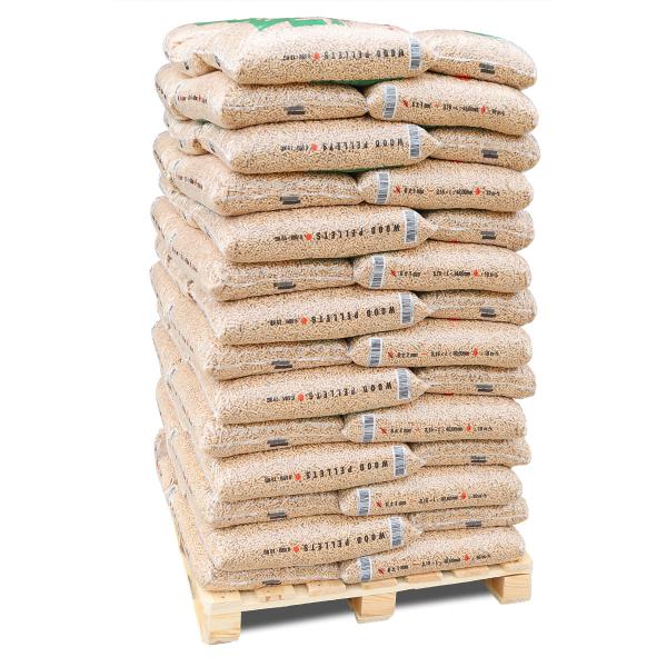 REZULT Premium Holzpellets, ENplusA1 70 x 15kg Sack - Brennholz
