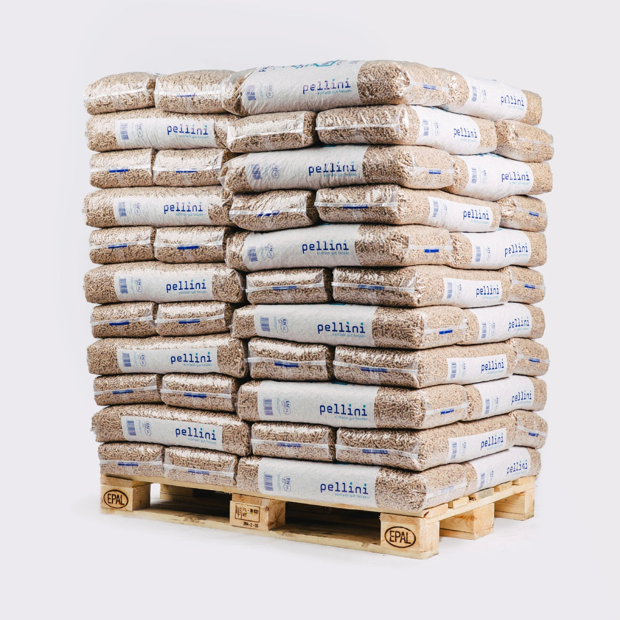 Pellini Holzpellets Sackware Palette 990kg - Brennholz