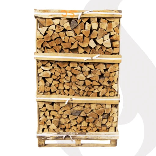 Brennholz Buche 25 cm vorgelagert, auf Palette gestapelt, 1,8rm / 3srm – 1000 kg - Brennholz