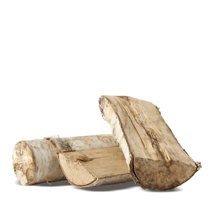 Brennholz Birke 1 RM 500 kg Heizwert: ≥ 4,2 kWh/kg  Asche: ≤ 0,5%