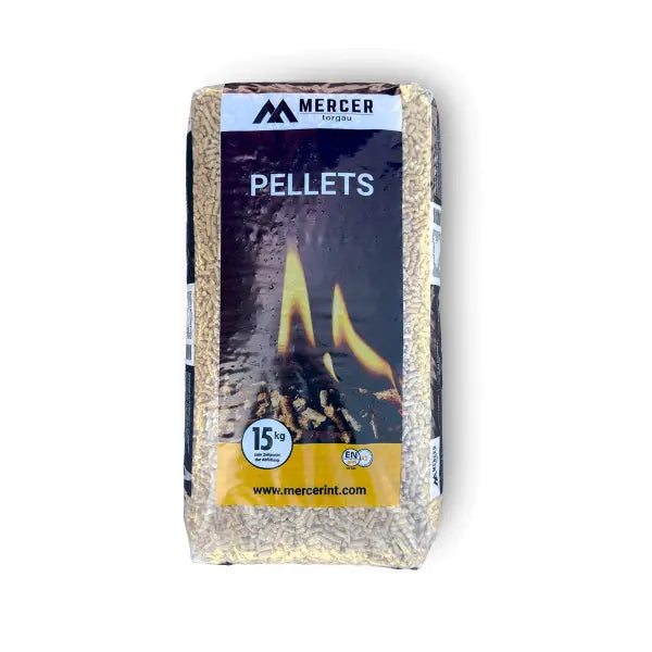 MERCER Holzpellets 6mm ENplusA1 66 x 15kg Sack