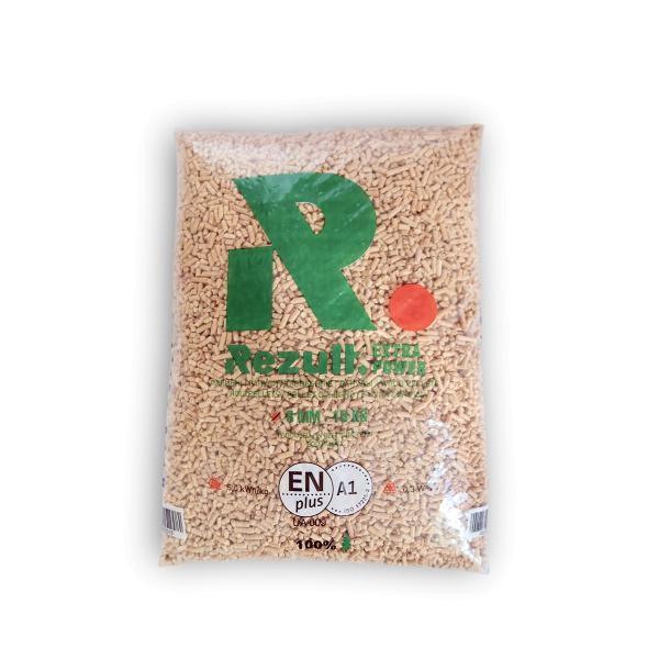 REZULT Premium Holzpellets, ENplusA1 70 x 15kg Sack